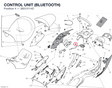 CONTROL UNIT (BLUETOOTH) 38512114C diagram position