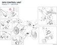 GPS CONTROL UNIT 38512163A diagram position