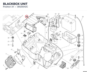 BLACKBOX UNIT 38520042C diagram position