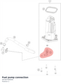 Diagram preview: Fuel pump connection (A67607090000)