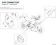 CAP, CONNECTOR 38610421A diagram position