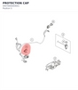 Diagram preview: PROTECTION CAP (000700000OI001)