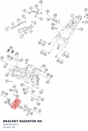 Diagram preview: BRACKET RADIATOR RH (94603001010)