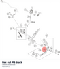 Diagram preview: Hex nut M6 black (C0009340600500)