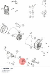 Diagram preview: Console cpl. (51740012033)