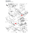 Kawasaki OEM – PAD,25X60X1 product image