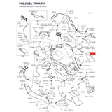 Kawasaki OEM – PAD,FUEL TANK,RH product image