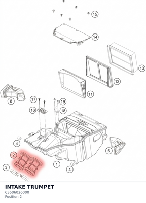 Diagram preview: INTAKE TRUMPET (63606026000)