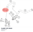 Diagram preview: CLAMP STD DN20 (00049200121)