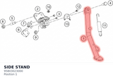 Diagram preview: SIDE STAND (95803023000)