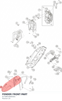 Diagram preview: FENDER FRONT PART (61708010000CB1)