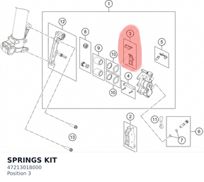 Diagram preview: SPRINGS KIT (47213018000)