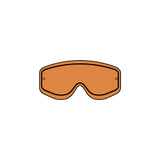 Racing Goggles Double Lens orange 3PW192840006