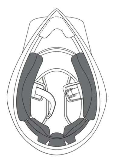 AX9 CHEEK PADS XL product image