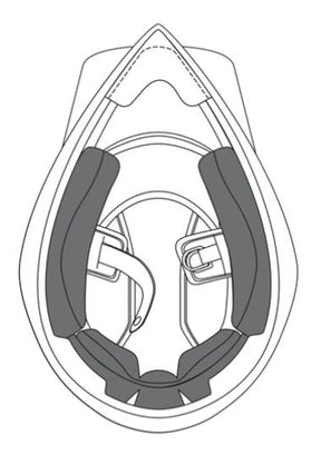 AX9 CHEEK PADS XL product image