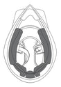 AX9 CHEEK PADS XL product image