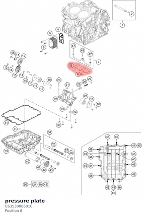 Diagram preview: pressure plate (C63530086010)