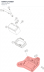 Diagram preview: battery holder (C90711054100)