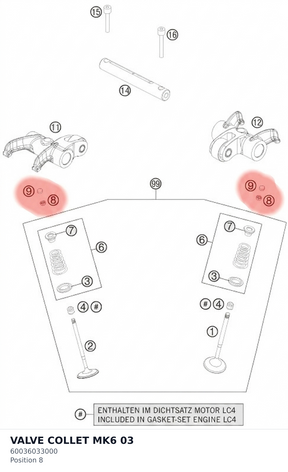 Diagram preview: VALVE COLLET MK6 03 (60036033000)