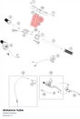 Diagram preview: distance tube (93801834003)