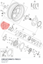 Diagram preview: CIRCLIP DIN471-78X2.5 (0471078250)