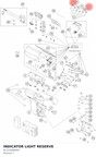 Diagram preview: INDICATOR LIGHT RESERVE (81214086000)