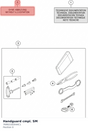 Diagram preview: Handguard cmpl. SM (76902182044C1)