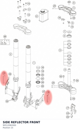 Diagram preview: SIDE REFLECTOR FRONT (90512082000)