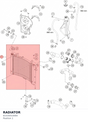 Diagram preview: RADIATOR (61435010000)