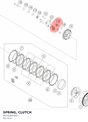 Diagram preview: SPRING, CLUTCH (96332005000)