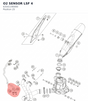 Diagram preview: O2 SENSOR LSF 4 (63541190000)