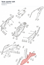 Diagram preview: Tank spoiler left (95808050000CAA)