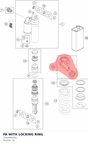 Diagram preview: PA WITH LOCKING RING (15000M03S1)