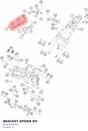 Diagram preview: BRACKET SPIDER RH (94503002054)
