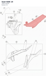 Diagram preview: Seat ISDE 19 (79007140300)