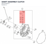 Diagram preview: SHAFT ASSEMBLY CLUTCH (96332048033)