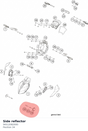 Diagram preview: Side reflector (94512082000)