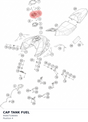 Diagram preview: CAP TANK FUEL (95807108000)