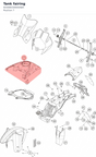 Diagram preview: Tank fairing (60308030000ABA)