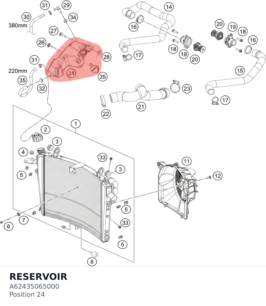 Diagram preview: RESERVOIR (A62435065000)