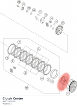 Diagram preview: Clutch Center (96232003000)