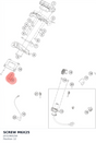 Diagram preview: SCREW M6X25 (J031060256)
