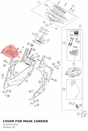 Diagram preview: COVER FOR MASK CARRIER (61414011010)