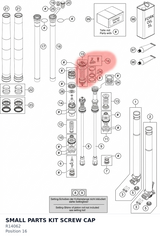 Diagram preview: SMALL PARTS KIT SCREW CAP (R14062)