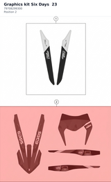 Diagram preview: Graphics kit Six Days  23 (79708299300)