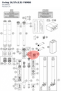 Diagram preview: X-ring 26,57x3,53 FKM80 (04100002)