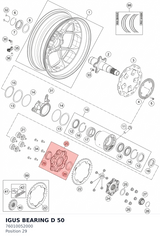 Diagram preview: IGUS BEARING D 50 (76010052000)