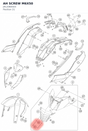 Diagram preview: AH SCREW M6X50 (J912060503)