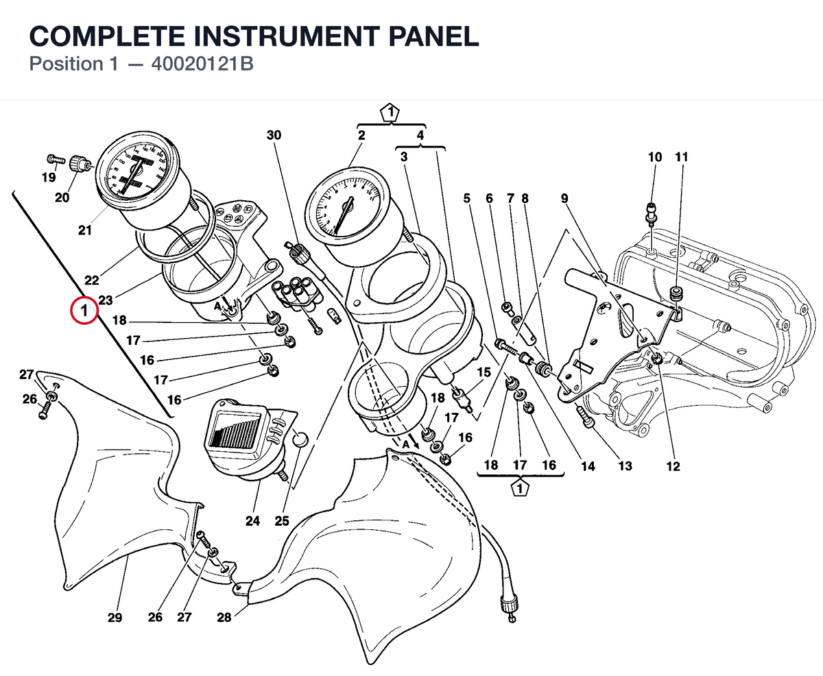 COMPLETE INSTRUMENT PANEL