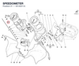 SPEEDOMETER 40140211A diagram position